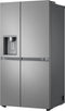 LG GSLE81PYBC - Amerikaanse deur - Vrijstaand 628 l No Frost Zilver