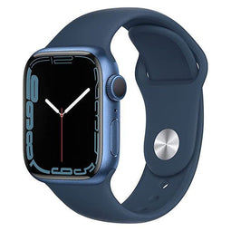 Apple Watch Series 7 - Smartwatch 45mm - Mobiele connectiviteit - Blauw