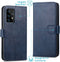 imoshion Hoesje Geschikt voor Samsung Galaxy A72 Hoesje Met Pasjeshouder - imoshion Luxe Bookcase - Donkerblauw