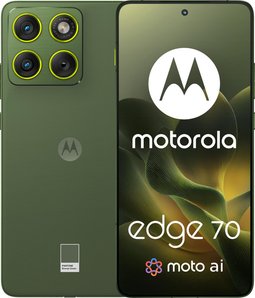 Motorola Edge 70 - Groen - 512 GB - Fysieke simkaart + eSIM