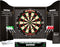 WINMAU Diamond Plus - Professional Dart Set - Dartbord met Zwart Cabinet en Oche Line - (2 sets)