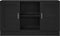 vidaXL - Dressoir - Zwart - Eiken - 120x30,5x70 - cm - Gemaakt - van - Engineered - Hout