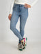 ONLY ONLMILA HW SK ANK DNM BJ13502-1 NOOS - Dames Jeans - Maat W28 X L30 - Denim
