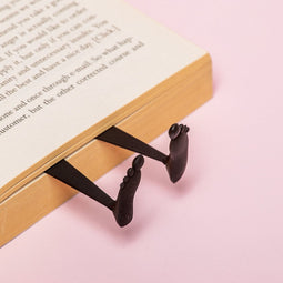 Balvi Boekenlegger Book Crush 13 Cm Pvc Zwart