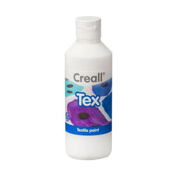 Textielverf creall tex wit 250ml | Fles a 250 milliliter
