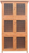 vidaXL - Dierenhok - 6 - kamers - hout