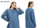 Milanoro knusse fleece tuniek - Blauw - XXL