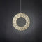 Luca Lighting Lichtkrans met Klassiek Witte LED Verlichting - Ø45 cm - Zilver