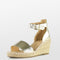 POSH by Poelman DADU - Dames Sandalen - Gespsluiting - Goud - Maat 37