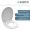 SCHÜTTE WC-Bril 82940 FAMILY WHITE - Duroplast - Soft Close - Afklikbaar - Geïntegreerde Kinderzitting - Gelakt - Wit