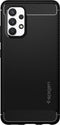 Spigen - Samsung Galaxy A32 5G Hoesje - Back Case Rugged Armor Mat Zwart
