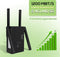 Wifi-versterker, 1200 Mbit/s, wifi-extender, dual band, wifi-versterker, internetversterker met 4 an