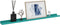 vidaXL - Wandschappen - 2 - st - 100x9x3 - cm - blauw
