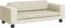 vidaXL - Hondenmand - met - verlengstuk - 100x50x30 - cm - fluweel - crèmekleurig