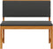 vidaXL - Tuinbank - met - Kussens - 100x50x91 - cm - van - Massief - Acaciahout