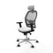 Piqueras y Crespo 2D086G2 - Bureaustoel - Verstelbare hoofdsteun - Wit