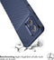 iMoshion Hoesje Geschikt voor Motorola Moto G73 Hoesje Siliconen - iMoshion Thunder Backcover - Donkerblauw