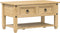 vidaXL - Salontafel - met - lades - Corona - 85x50x45 - cm - massief - grenenhout