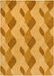 Vloerkleed Brink & Campman Decor Riff Straw Yellow 98206 - maat 200 x 280 cm