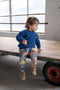 The New Chapter D107-0633 - Unisex Broek - Jersey met Mother Earth print - Maat 92