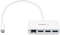Startech.com HB30C3A1GEA - 3-poorts USB 3.0 Hub met Gigabit Ethernet - Wit