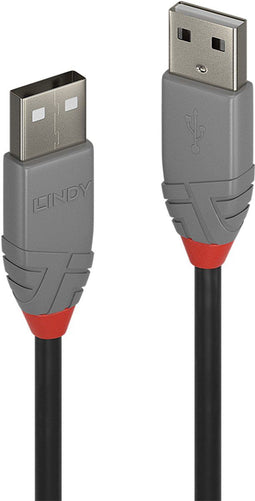 Lindy 36693 - USB-kabel 2.0 - 2.00 m - Groen Rood Zwart