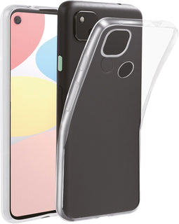 Vivanco Pixel 4a - Super Slim TPU Backcover - Krasbestendig - Transparant
