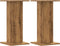 vidaXL - Plantenstandaards - 2 - st - 30x30x60 - cm - hout - artisanaal - eiken