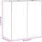 vidaXL - Plantenbak - 80x40x80 - cm - gegalvaniseerd - staal