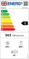 SAMSUNG Bespoke AI Series 9 RM90F67CECEU - Slimme Koel-Vriezer - AI Vision Inside - Zwart
