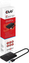 Club3D CSV-1474 - USB 3.2 Gen 1-schakelaar - 2x 4K 60Hz - Zwart