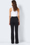 NOISY MAY NMPASA HW FLARED PANTS NOOS - Flared pantalon - High-waist - Elastische tailleband - M