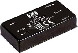 Mean Well RDDW20G-12 DC/DC-converter 835 mA 20 W Aantal uitgangen: 2 x Inhoud 1 stuk(s)