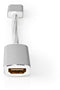 Nedis CCTB37150AL02 - DisplayPort naar HDMI kabel - 20cm - Zilver