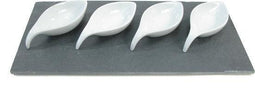 Amuse set - 5-delig - Porselein - Ovaal - Wit (5 stuks)