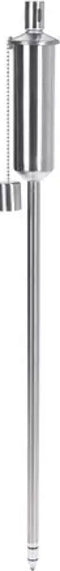 Pro Garden tuinfakkel - RVS - 115cm