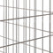 vidaXL - Tuincomposter - 50x50x50 - cm - Verzilverd - Staal - Vierkant
