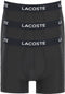 Lacoste Boxershorts Heren Microfiber - 3-Pack - Zwart (3-pack)