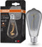 OSRAM vintage 19-6 LED lamp, smoke tint, 3.4W, 1--lm