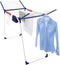 Leifheit droogrek Pegasus 200 Solid - met kleine kledingstukken houders - 20 m drooglengte