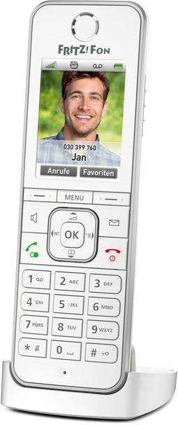 AVM FRITZ!Fon C6 - Dect-telefoon - HD-telefonie en Smart Home-functies - Wit