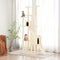 vidaXL - Kattenmeubel - met - sisal - krabpalen - 190 - cm - crèmekleurig