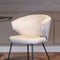 Richmond Interiors Stoel Indigo white bouclé (Copenhagen 900 Bouclé White)