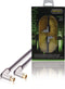 Profigold Prov8805 Coaxkabel Male Gehoekt - Female Gehoekt 5,00 M Zwart