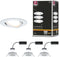 Paulmann Nova Plus - LED-inbouwlamp zwenkbaar 3x6W 470lm 2700K Wit mat (set van 3)