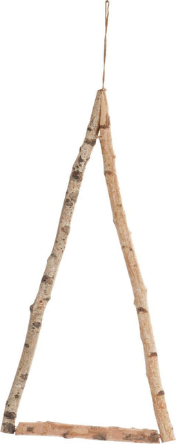 J-Line kersthanger Kerstboom - hout - bruin - small