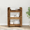 vidaXL - Keuken - Trolley - Oude - Hout - 60x45x80 - cm - Geengineerd - Hout