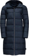 Jack Wolfskin Crystal Palace - Donsjas Dames - Winddicht en warm - Midnight Blue - Maat L