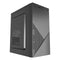 Gembird CCC-FC-K170-600W - Kantoorcomputerbehuizing - mATX 600W 80PLUS bronzen - zwart