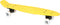 No Fear skateboard / pennyboard - geel - 57cm